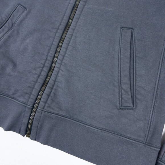 American Giant Sweatshirt Womens Small Full Zip Heavyweight Jacket Gray Made USA - Picture 5 of 14